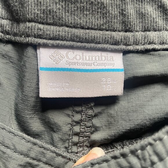 Men's‎ Columbia Shorts Size 36 Olive Green 10" length - Picture 3 of 5
